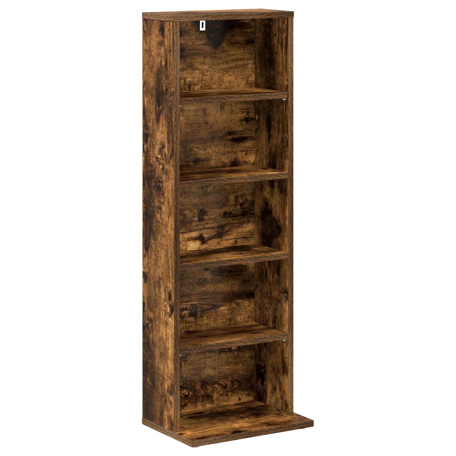 vidaXL Kabinet na płyty CD Dąb wędzony 33 x 23,5 x 97,5 cm