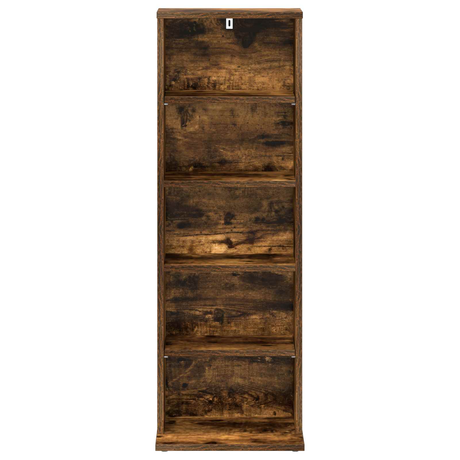 vidaXL Kabinet na płyty CD Dąb wędzony 33 x 23,5 x 97,5 cm