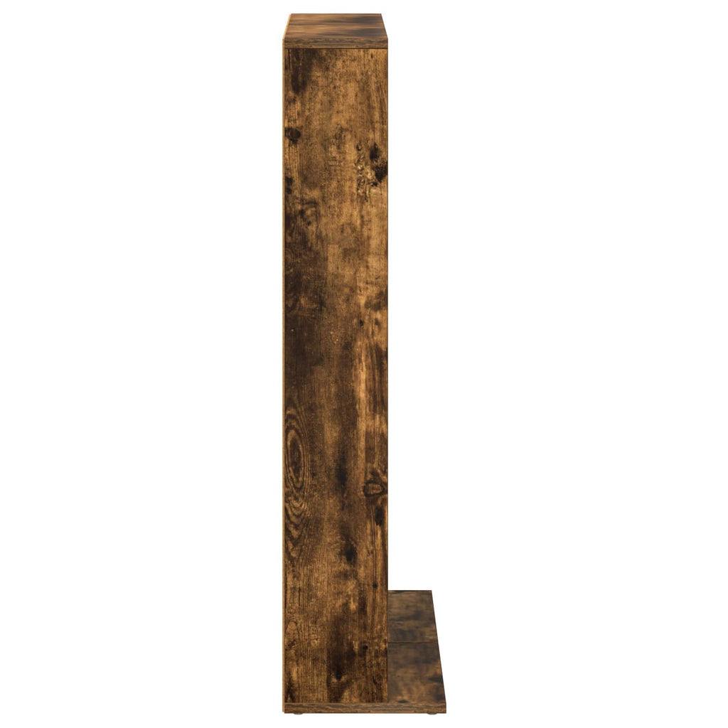 vidaXL Kabinet na płyty CD 2 szt. Dąb wędzony 33 x 23,5 x 97,5 cm