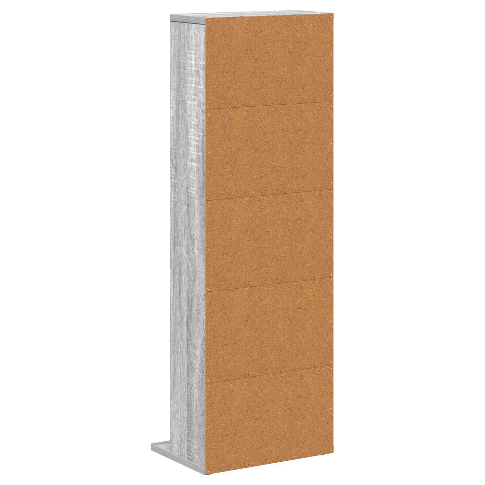 vidaXL Kabinet na płyty CD Szary Sonoma 33 x 23,5 x 97,5 cm
