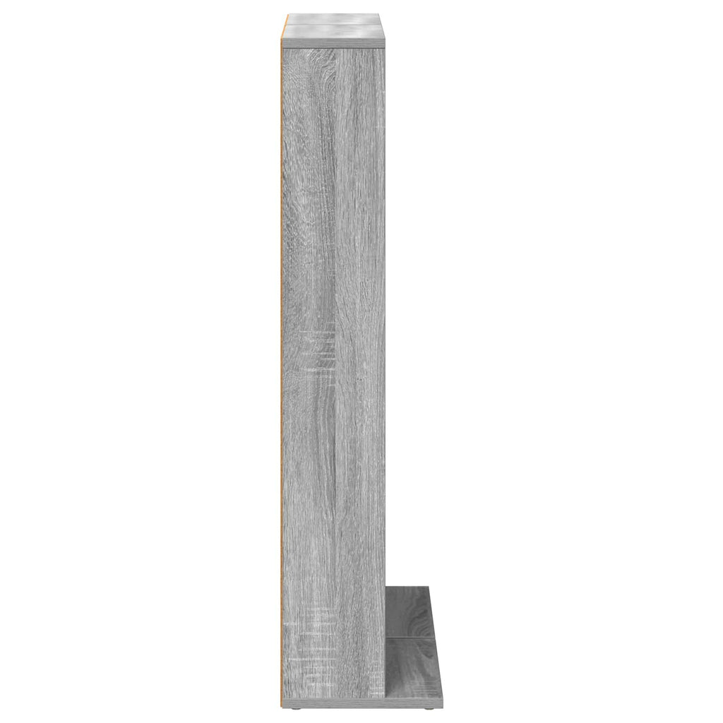 vidaXL Kabinet na płyty CD 2 szt. Szary Sonoma 33 x 23,5 x 97,5 cm