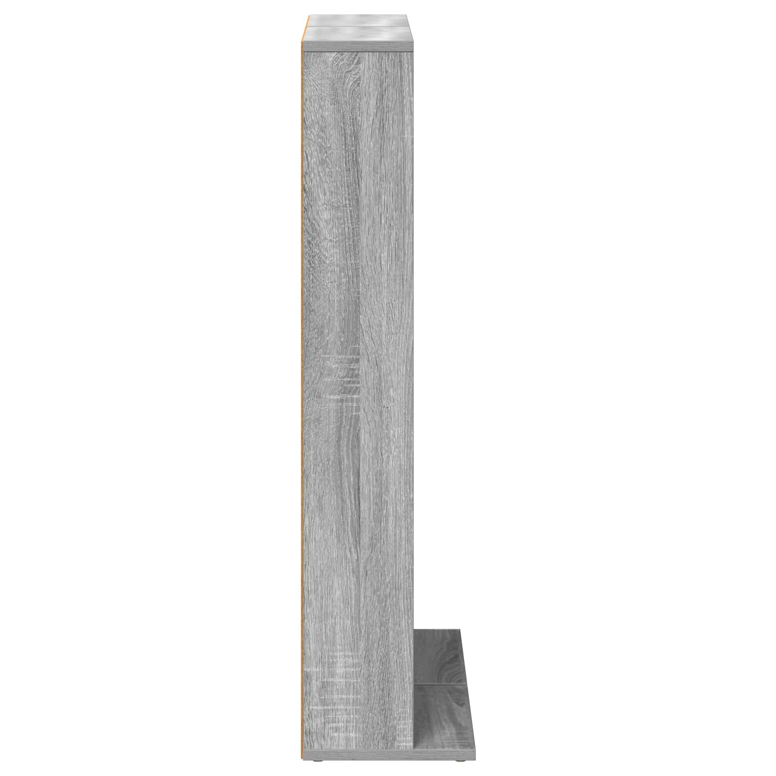 vidaXL Kabinet na płyty CD 2 szt. Szary Sonoma 33 x 23,5 x 97,5 cm