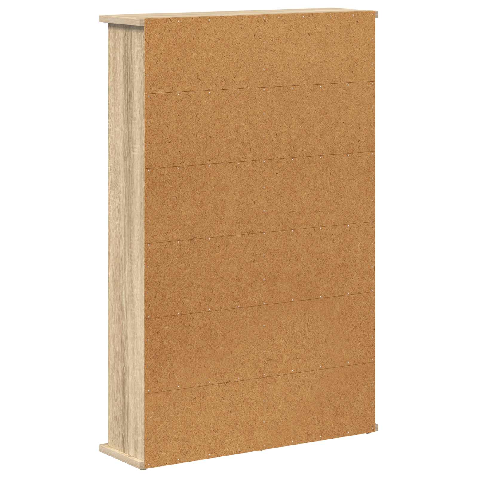 vidaXL Kabinet na płyty CD dąb Sonoma 60 x 17 x 92 cm