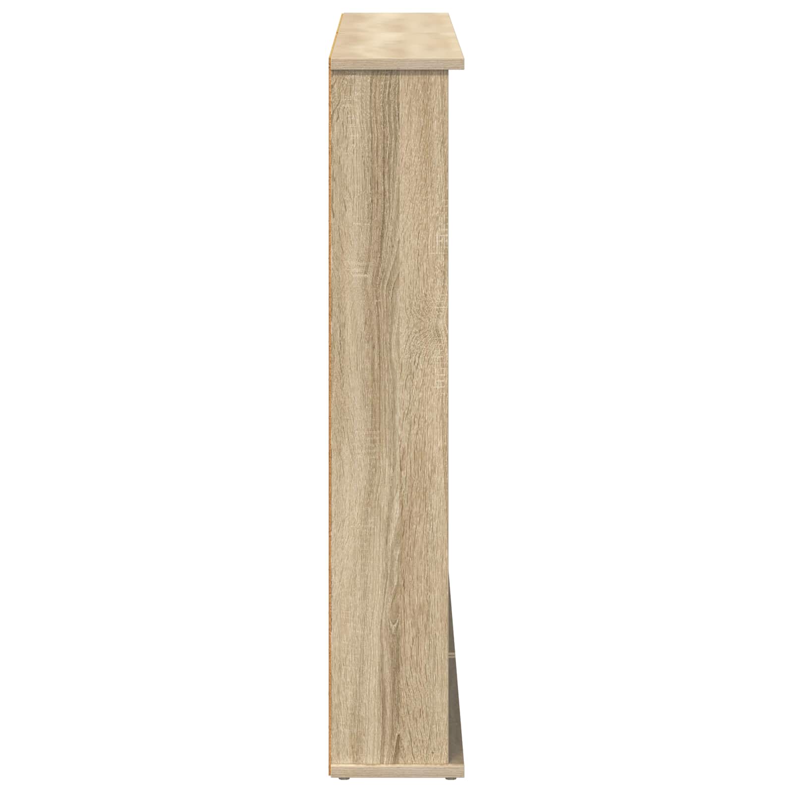 vidaXL Kabinet na płyty CD 2 szt. dąb Sonoma 60 x 17 x 92 cm