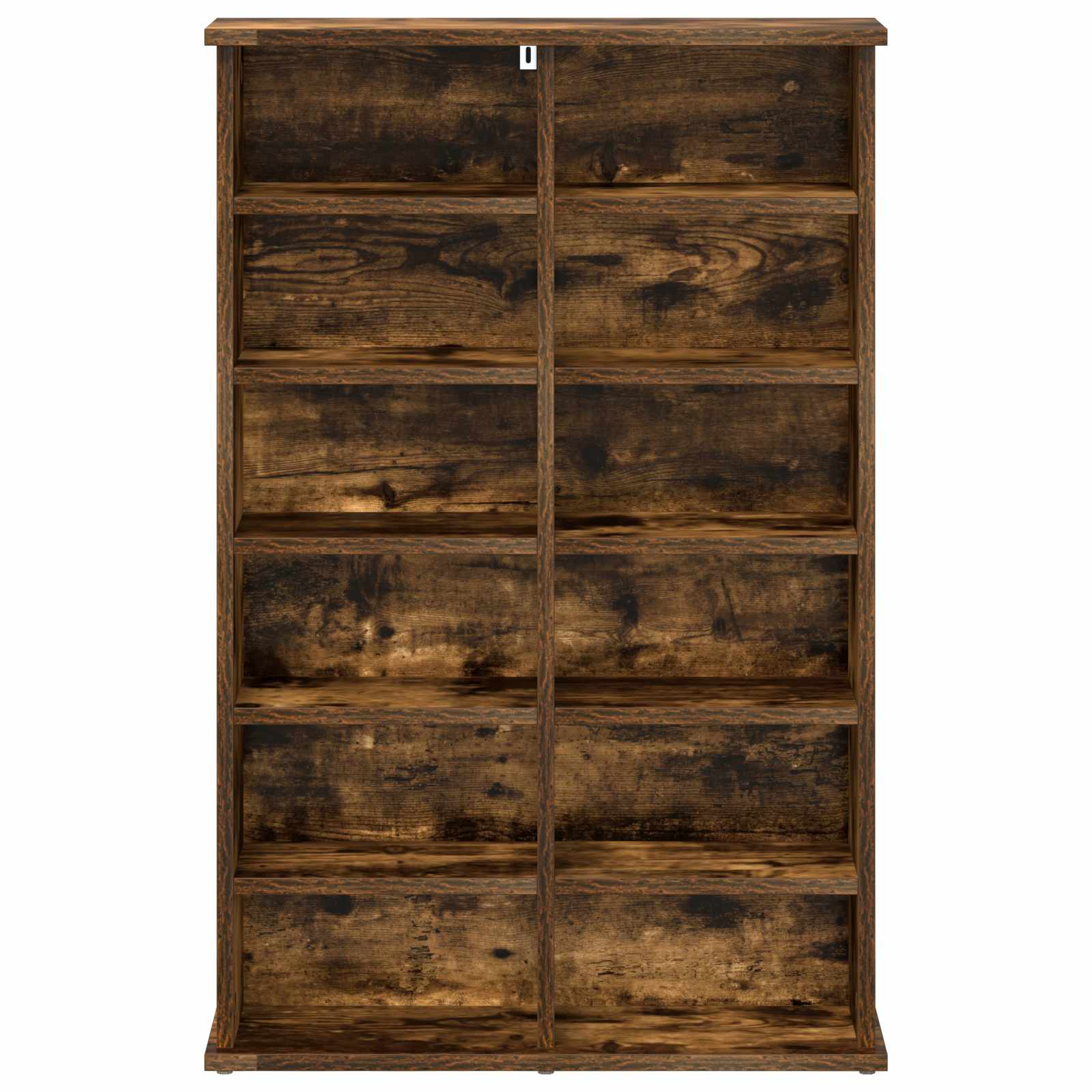 vidaXL Kabinet na płyty CD Dąb wędzony 60 x 17 x 92 cm