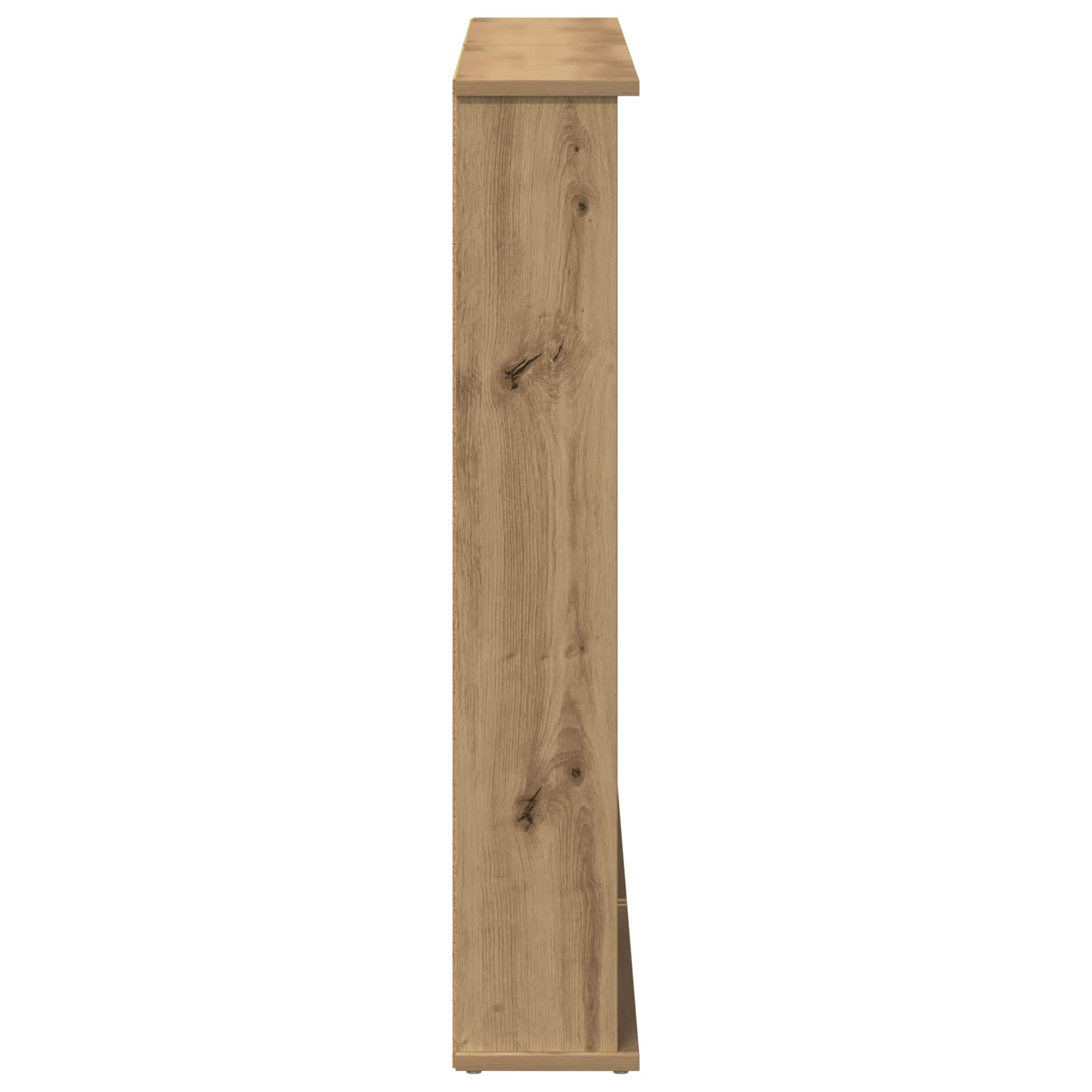 vidaXL Kabinet na płyty CD 2 szt. Dąb artisan 60 x 17 x 92 cm