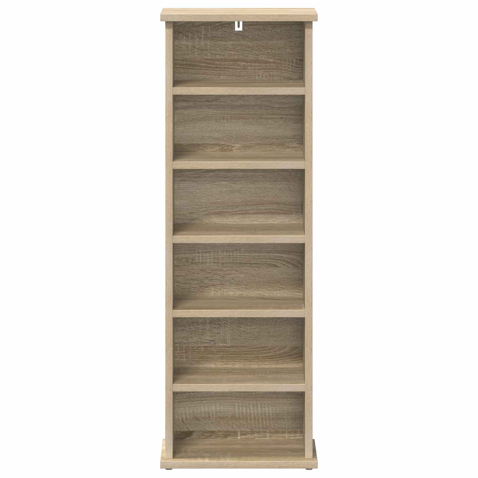 vidaXL Kabinet na płyty CD dąb Sonoma 60 x 17 x 92 cm