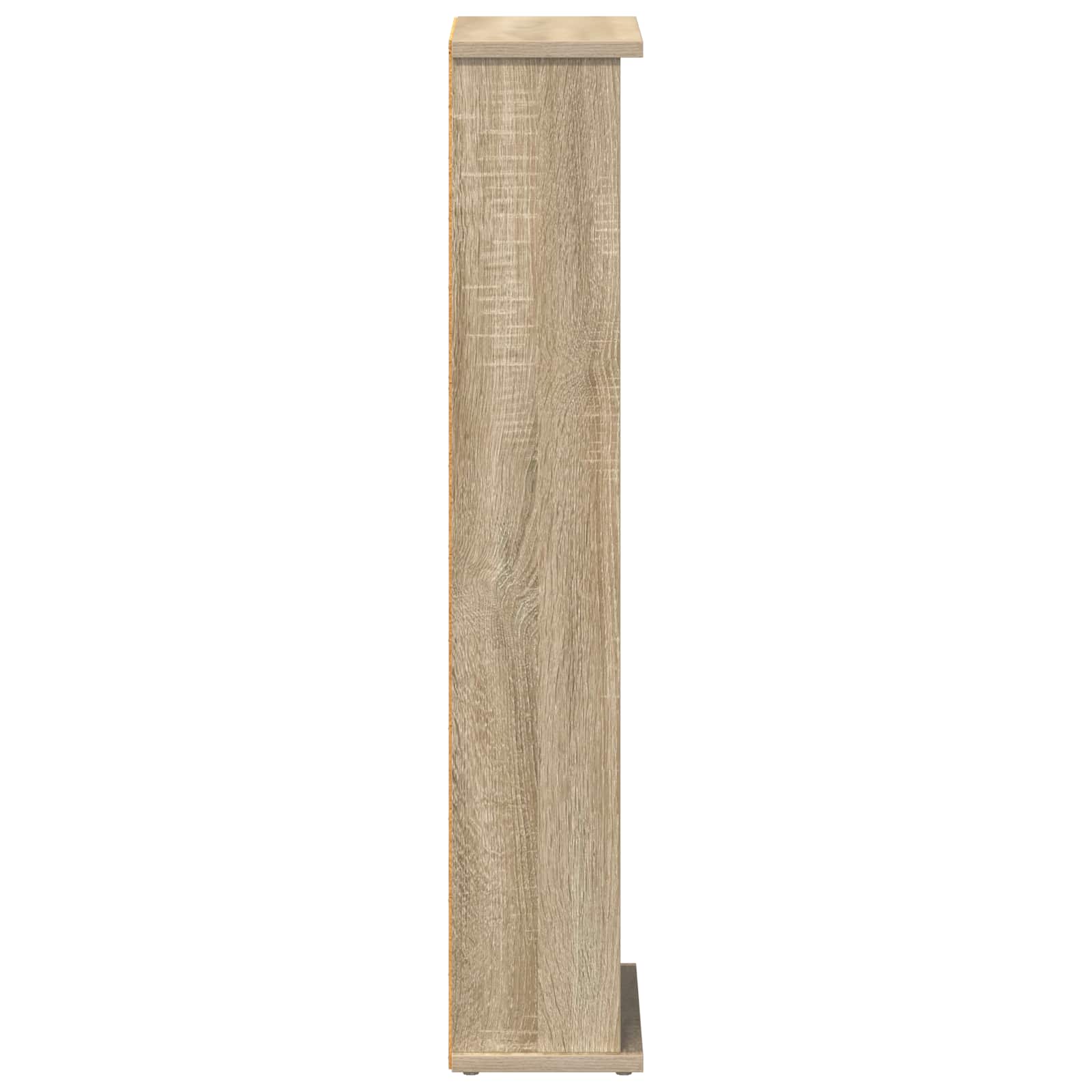 vidaXL Kabinet na płyty CD dąb Sonoma 60 x 17 x 92 cm