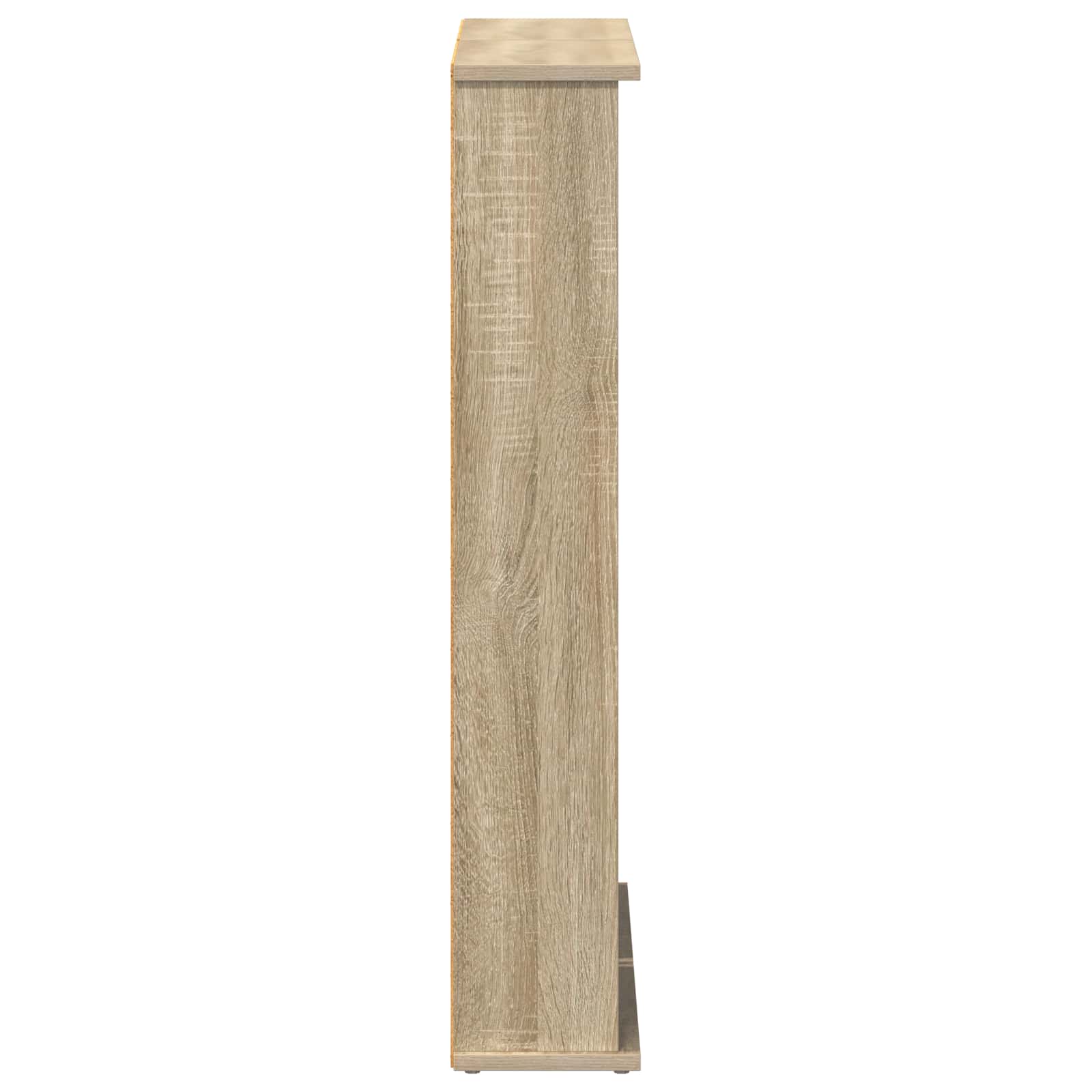 vidaXL Kabinet na płyty CD 2 szt. dąb Sonoma 60 x 17 x 92 cm