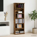 vidaXL Kabinet na płyty CD Dąb wędzony 60 x 17 x 92 cm