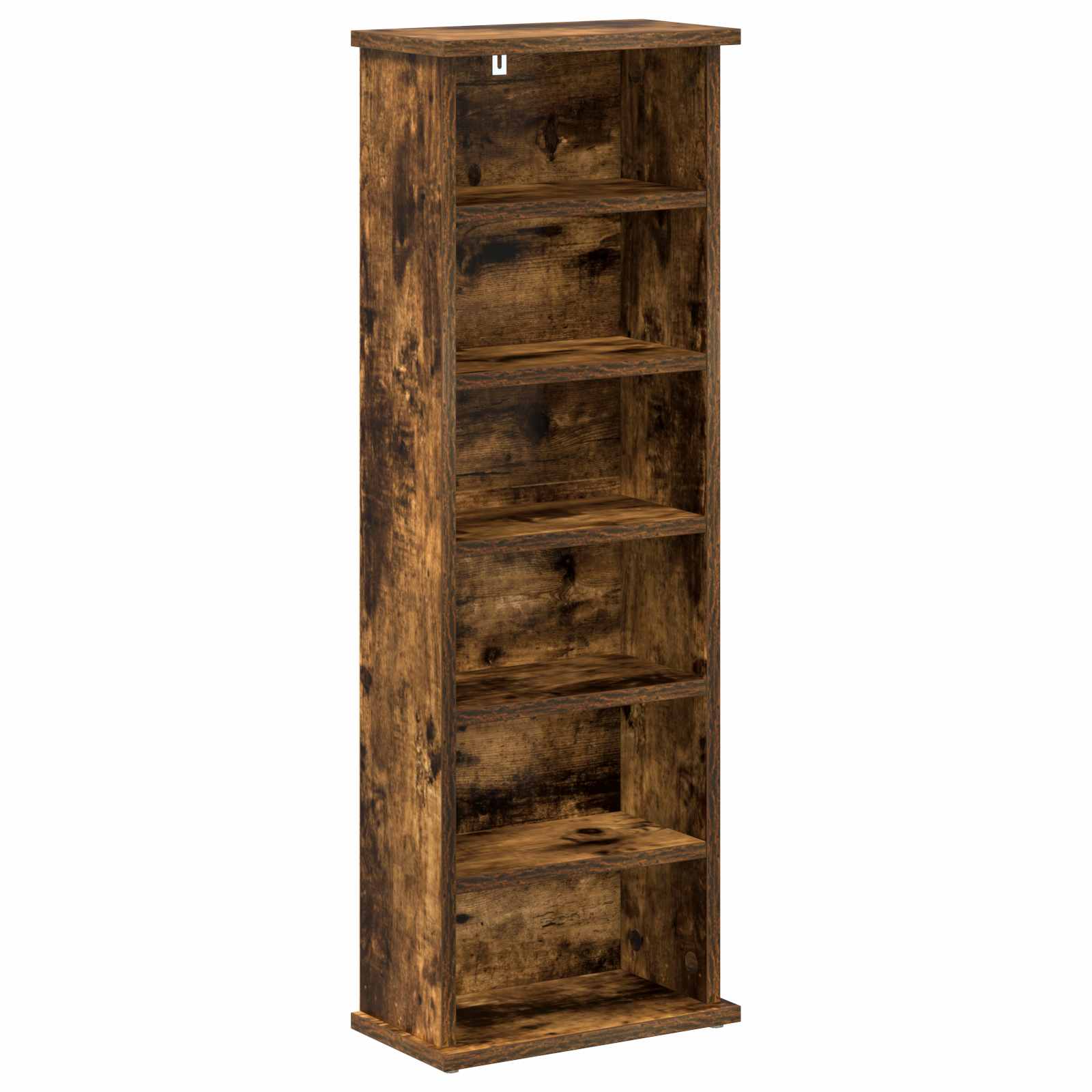 vidaXL Kabinet na płyty CD Dąb wędzony 60 x 17 x 92 cm