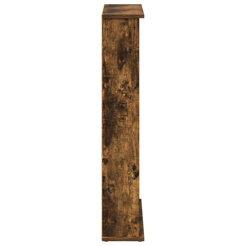 vidaXL Kabinet na płyty CD 2 szt. Dąb wędzony 60 x 17 x 92 cm