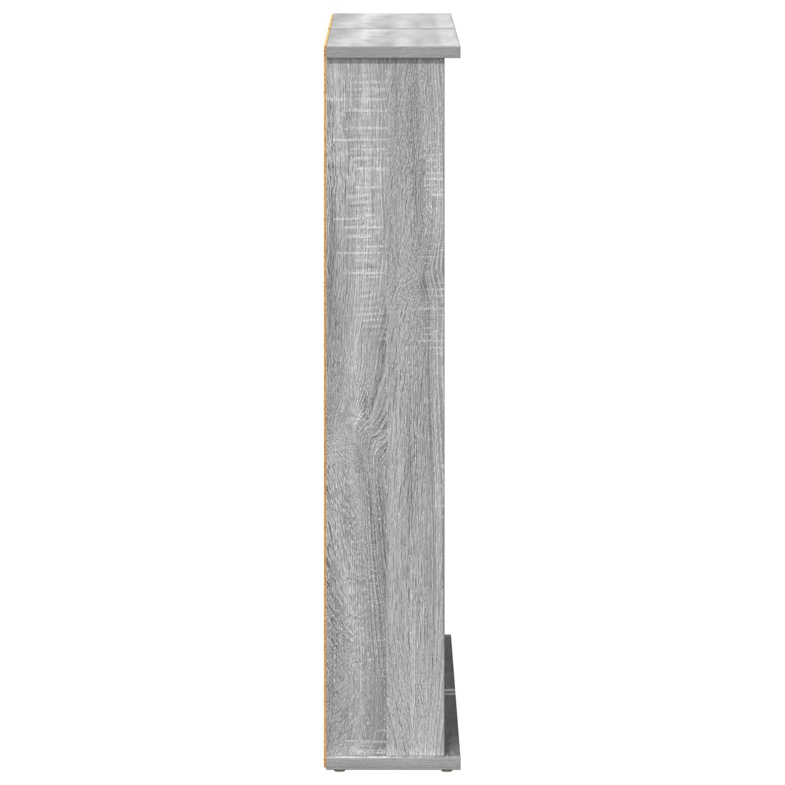vidaXL Kabinet na płyty CD 2 szt. Szary Sonoma 60 x 17 x 92 cm