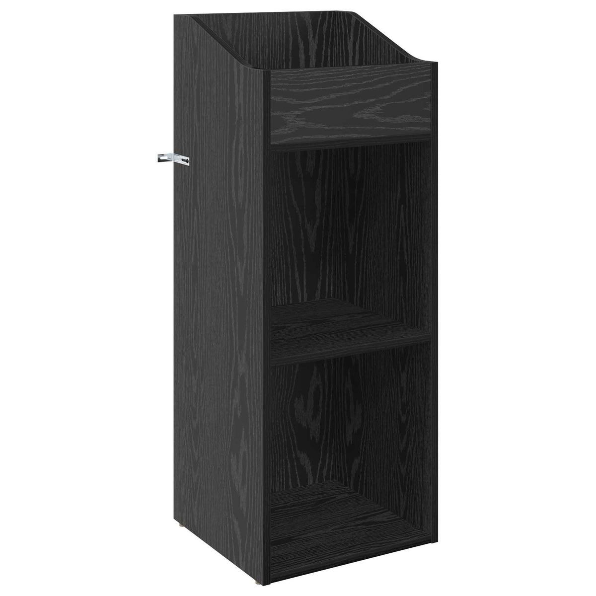vidaXL Szafka na płyty winylowe Czarny dąb 36 x 36 x 95,5 cm
