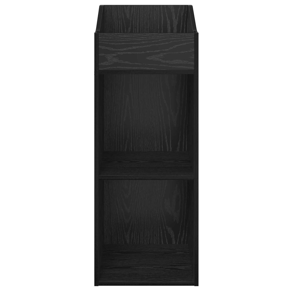vidaXL Szafka na płyty winylowe Czarny dąb 36 x 36 x 95,5 cm