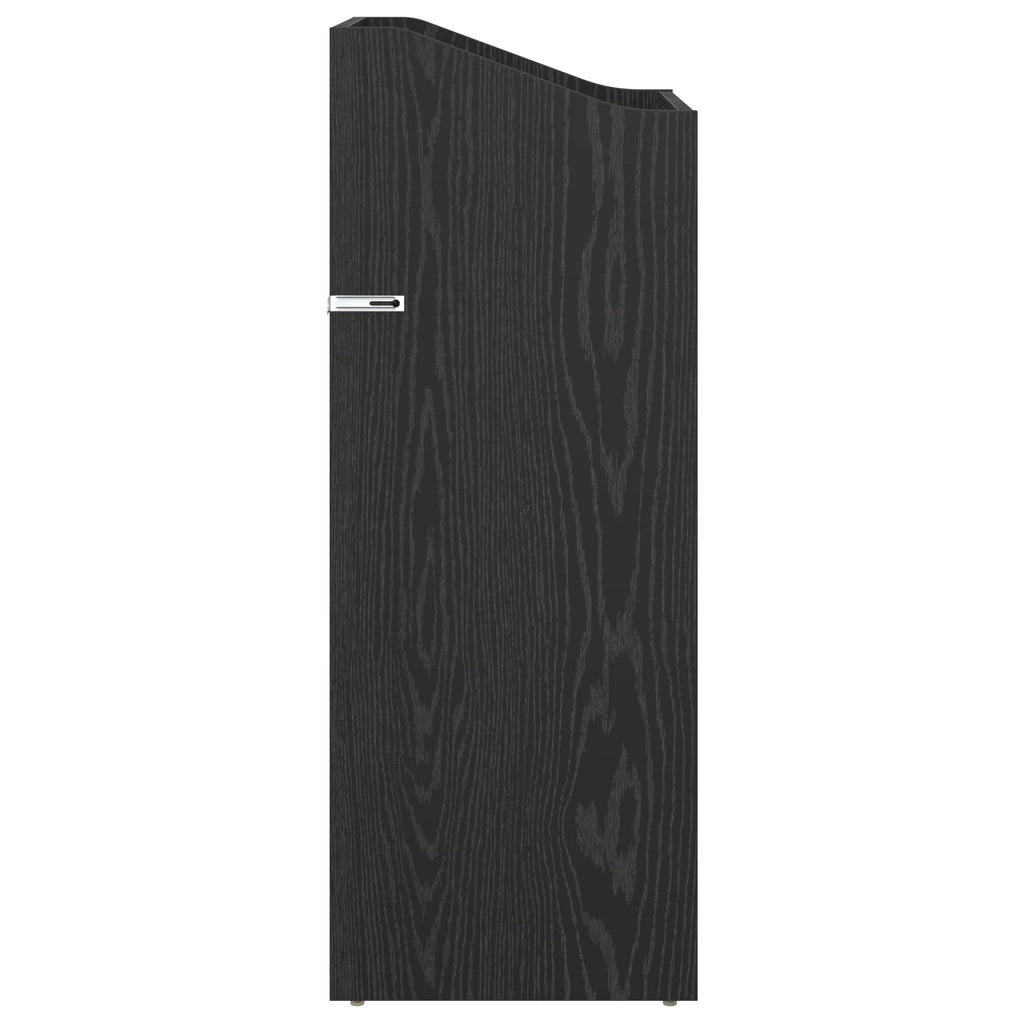 vidaXL Szafka na płyty winylowe Czarny dąb 36 x 36 x 95,5 cm