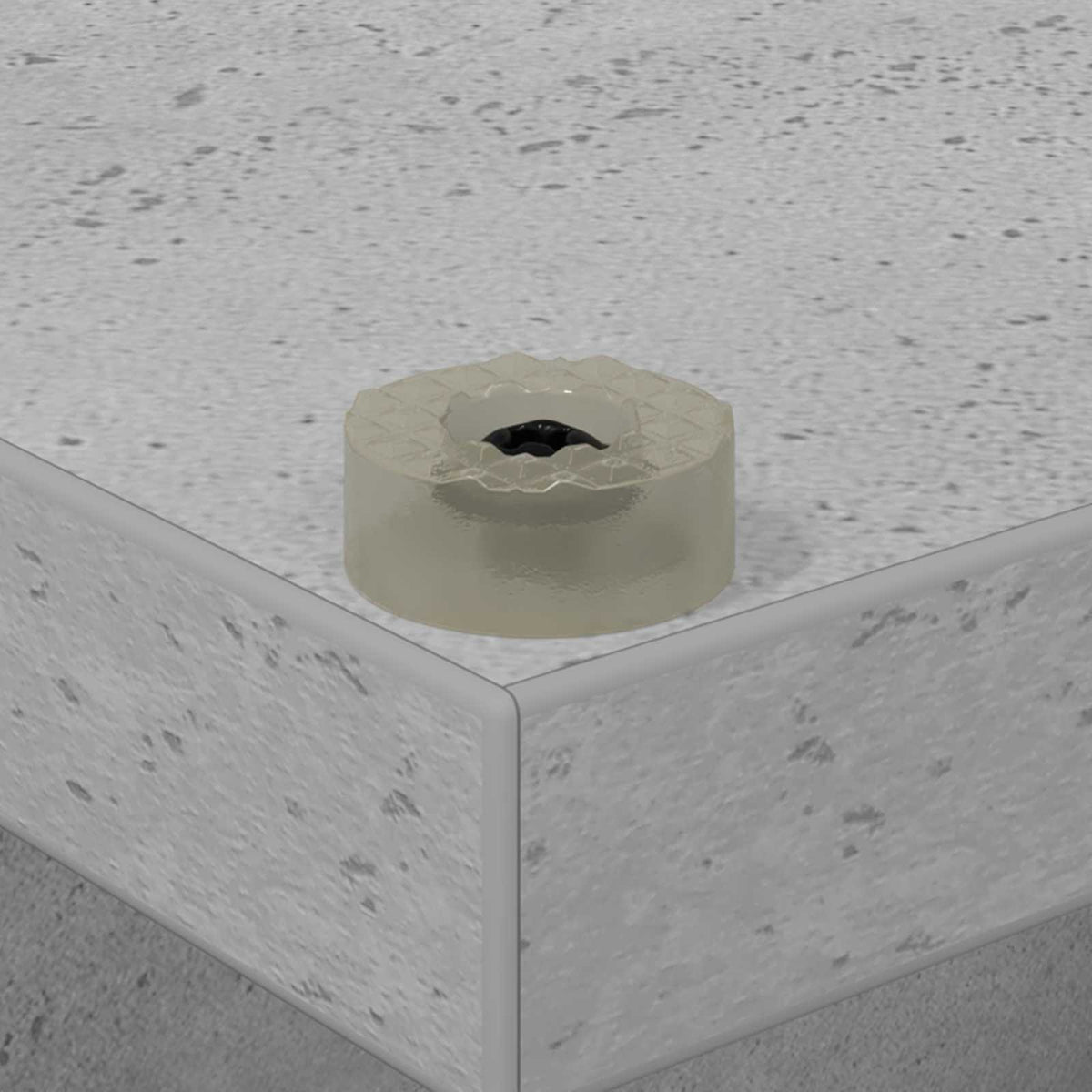 vidaXL Szafka na płyty winylowe Betonowy szary 36 x 36 x 95,5 cm