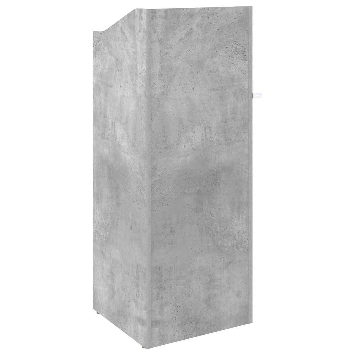 vidaXL Szafka na płyty winylowe Betonowy szary 36 x 36 x 95,5 cm