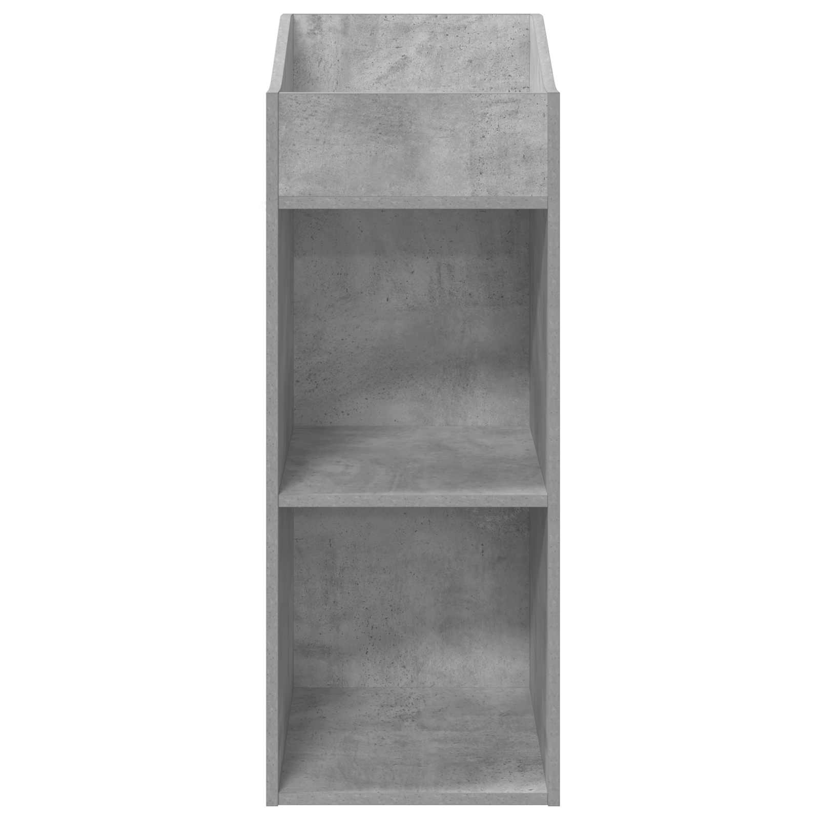 vidaXL Szafka na płyty winylowe Betonowy szary 36 x 36 x 95,5 cm