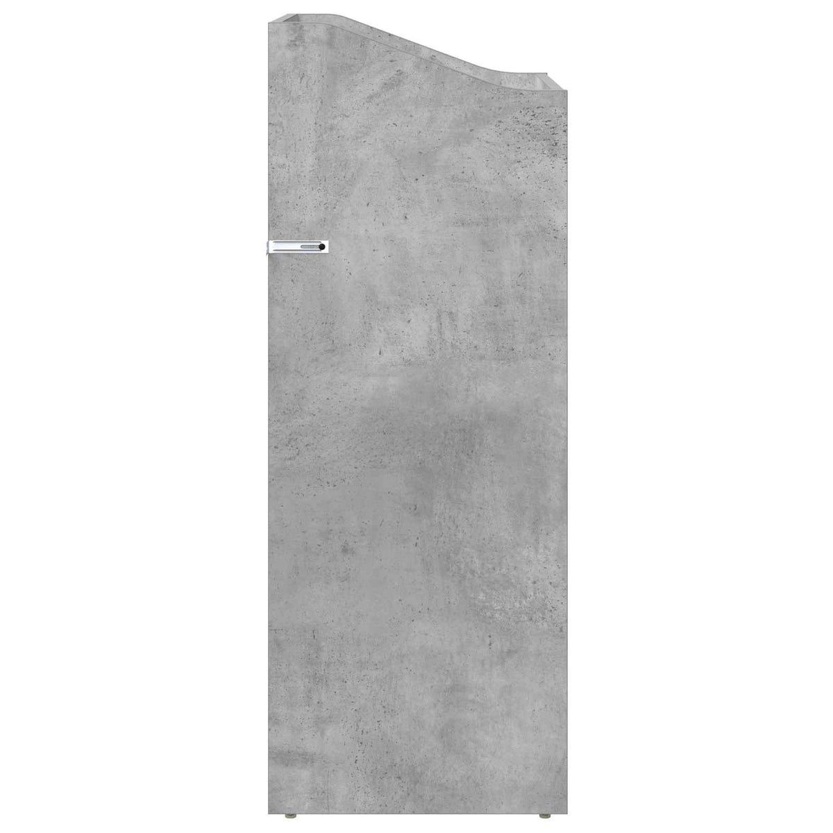 vidaXL Szafka na płyty winylowe Betonowy szary 36 x 36 x 95,5 cm