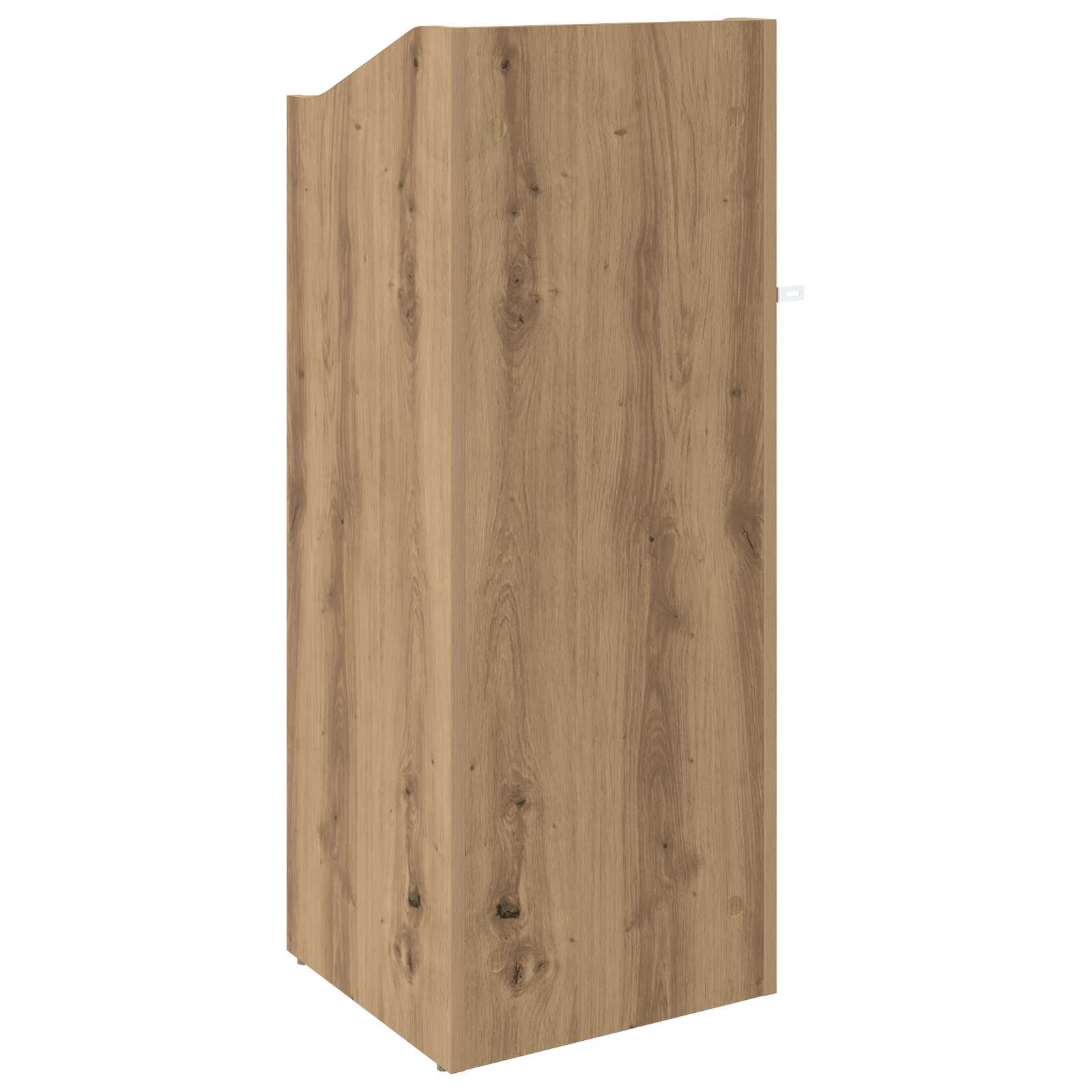 vidaXL Szafka na płyty winylowe Dąb artisan 36 x 36 x 95,5 cm
