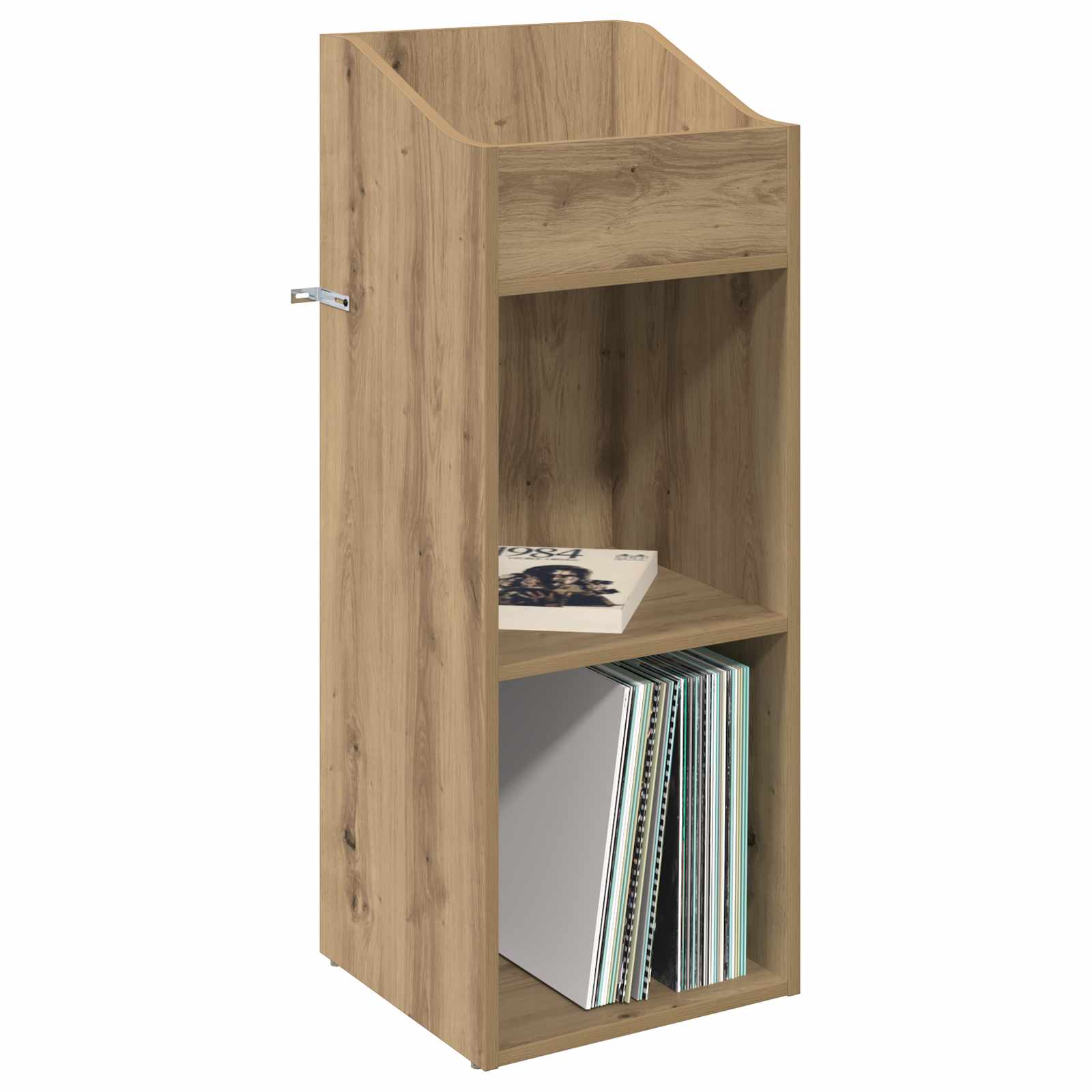 vidaXL Szafka na płyty winylowe Dąb artisan 36 x 36 x 95,5 cm