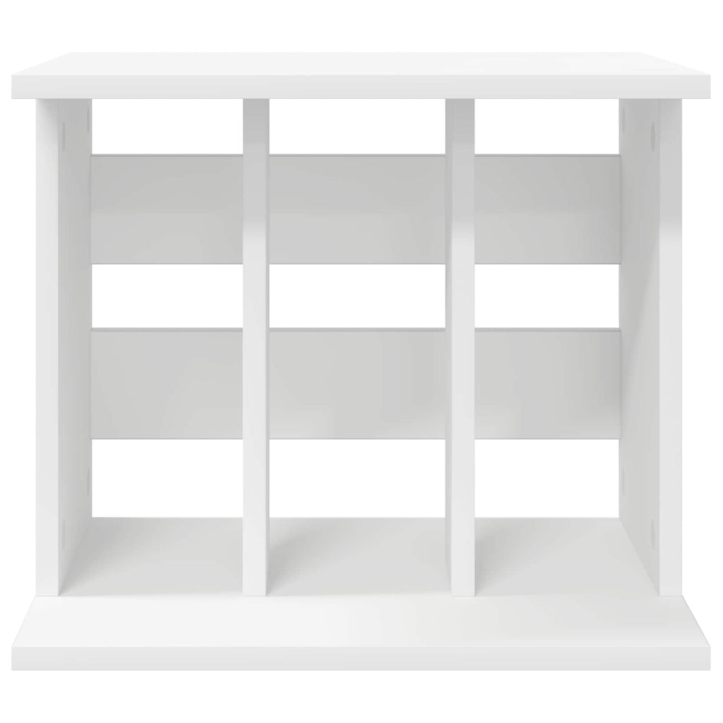 vidaXL Przechowywanie winyli Biały 42 x 33 x 36 cm Drewno inżynieryjne