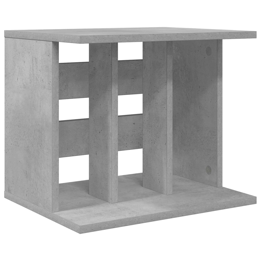 vidaXL Przechowywanie winyli Betonowy szary 42 x 33 x 36 cm