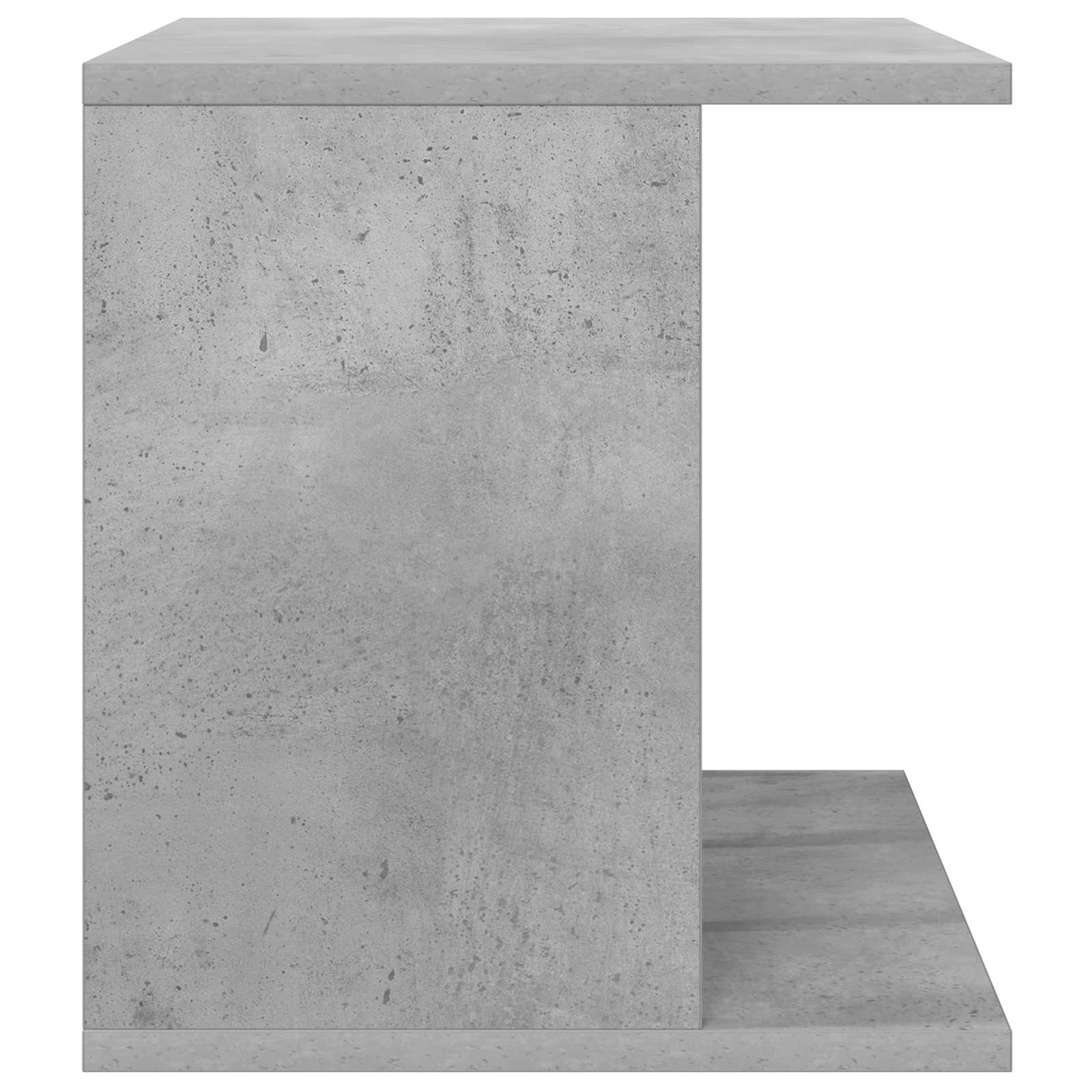 vidaXL Przechowywanie winyli Betonowy szary 42 x 33 x 36 cm