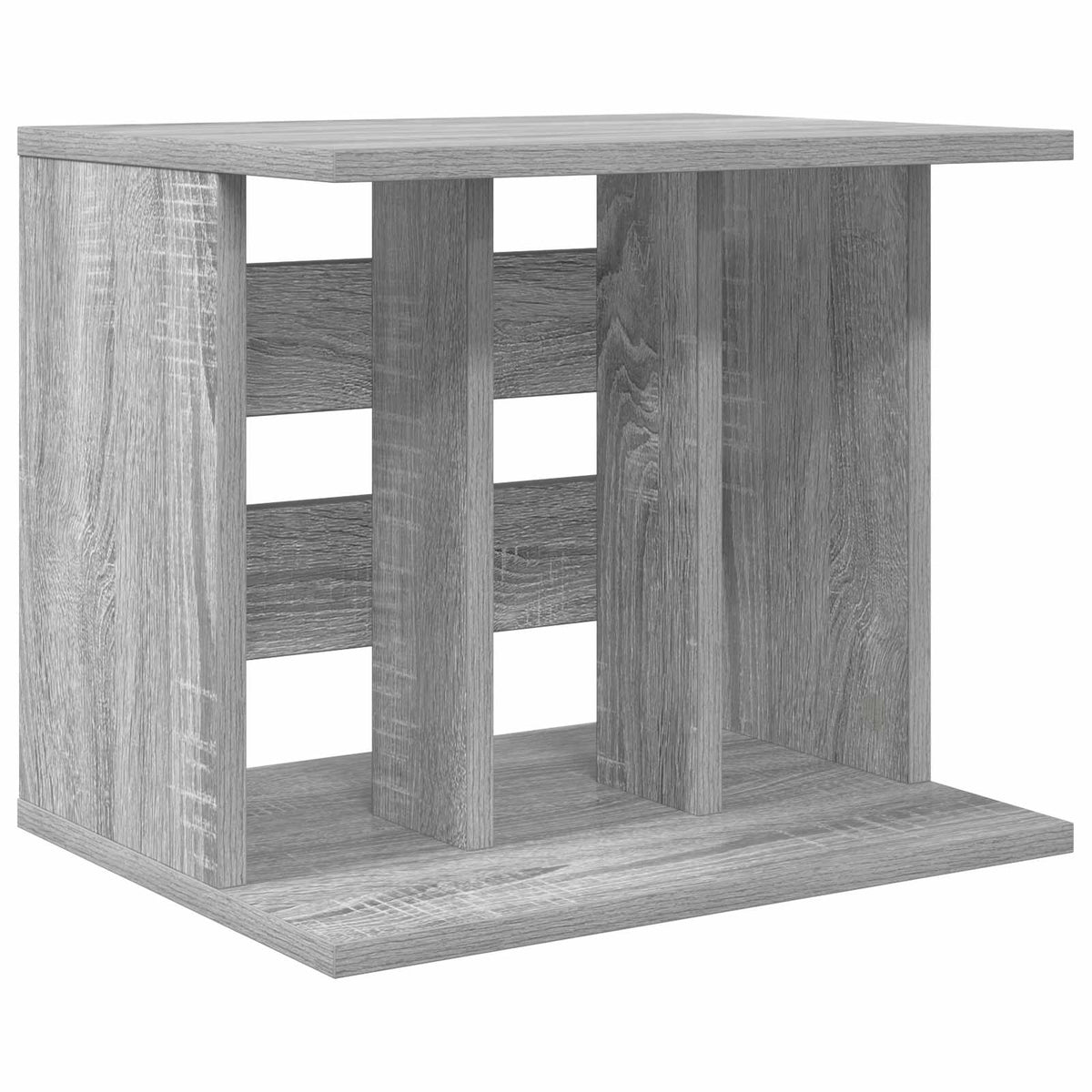 vidaXL Przechowywanie winyli Szary Sonoma 42 x 33 x 36 cm