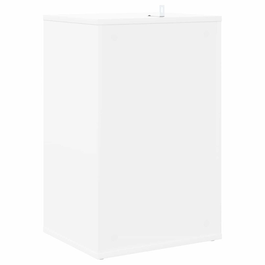 vidaXL Szafka na płyty winylowe Biały 38 x 33 x 61 cm