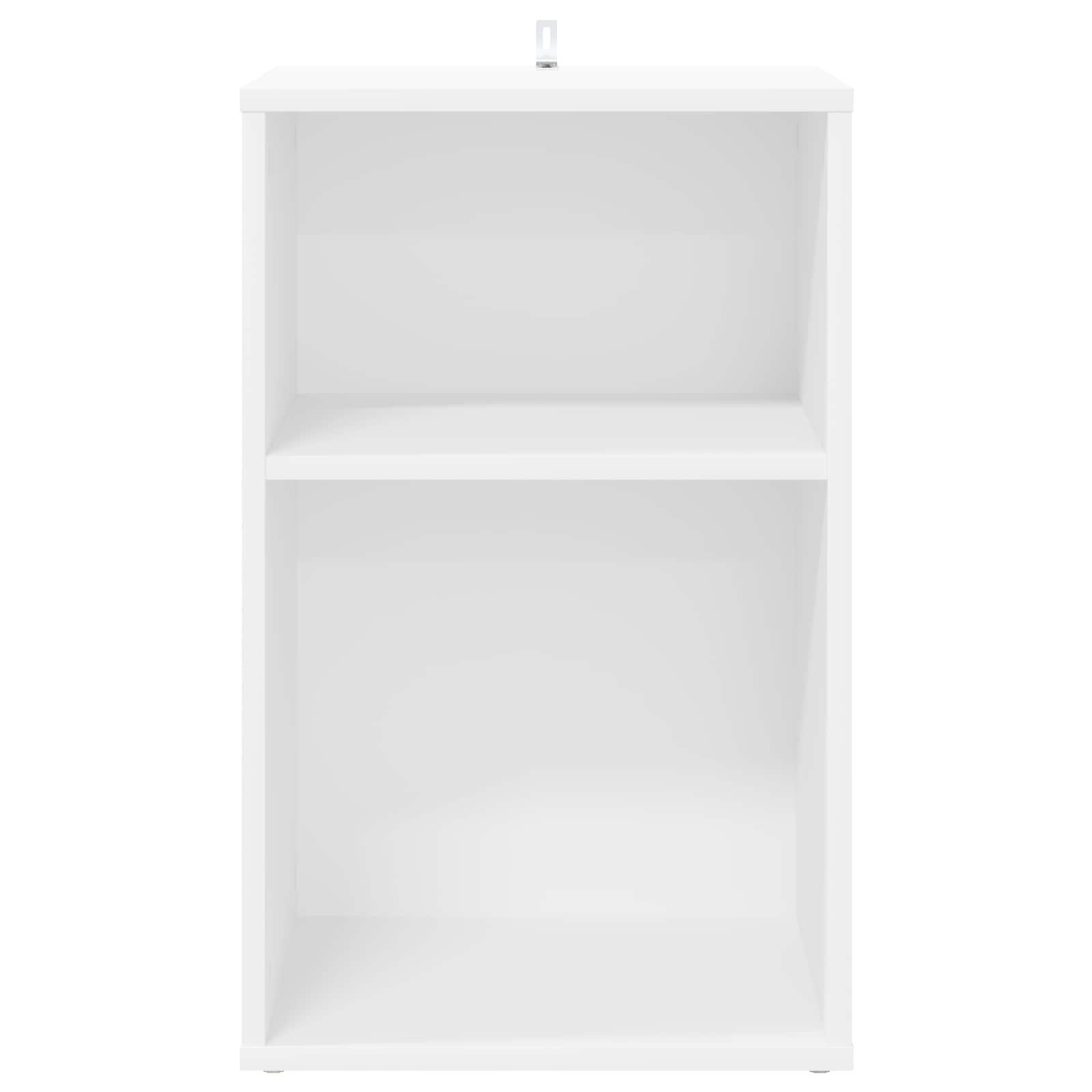 vidaXL Szafka na płyty winylowe Biały 38 x 33 x 61 cm