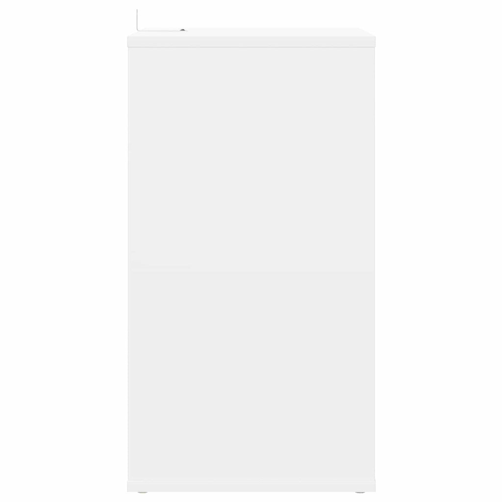 vidaXL Szafka na płyty winylowe Biały 38 x 33 x 61 cm