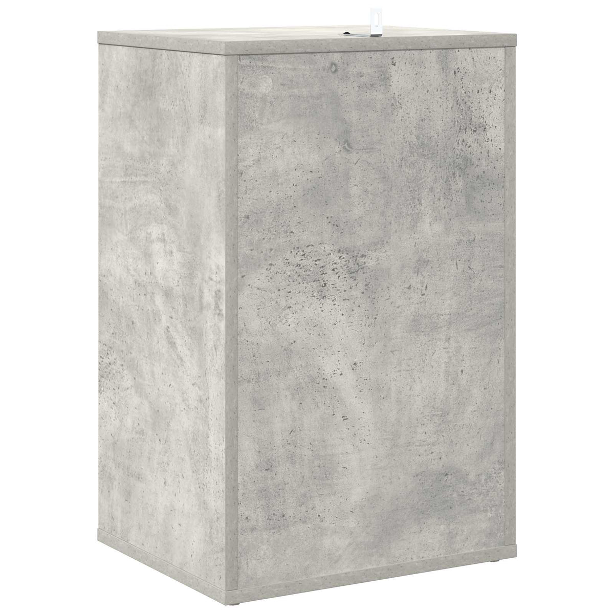 vidaXL Szafka na płyty winylowe Betonowy szary 38 x 33 x 61 cm