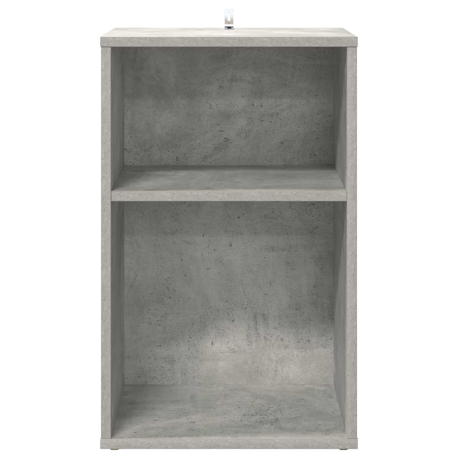 vidaXL Szafka na płyty winylowe Betonowy szary 38 x 33 x 61 cm
