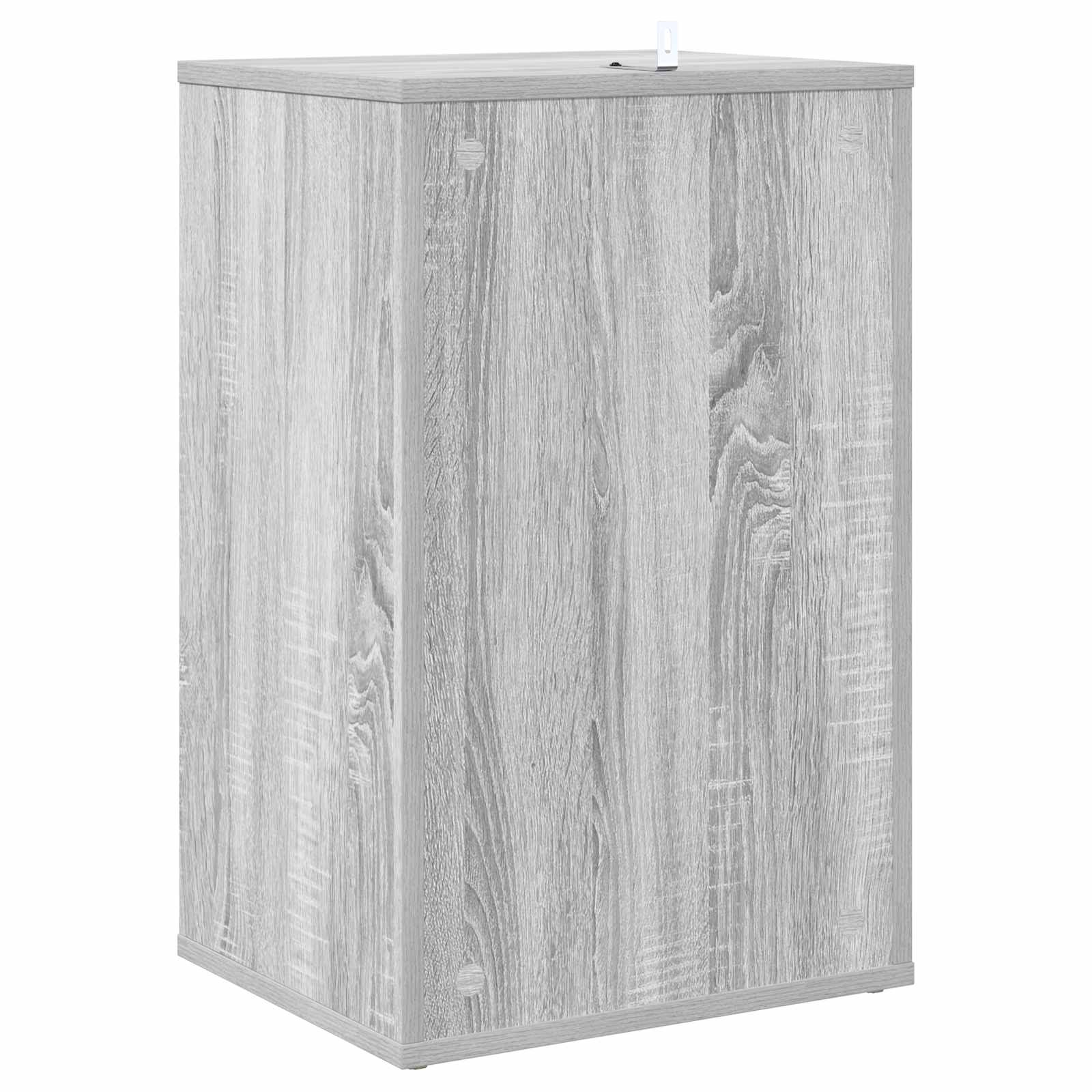 vidaXL Szafka na płyty winylowe Szary Sonoma 38 x 33 x 61 cm