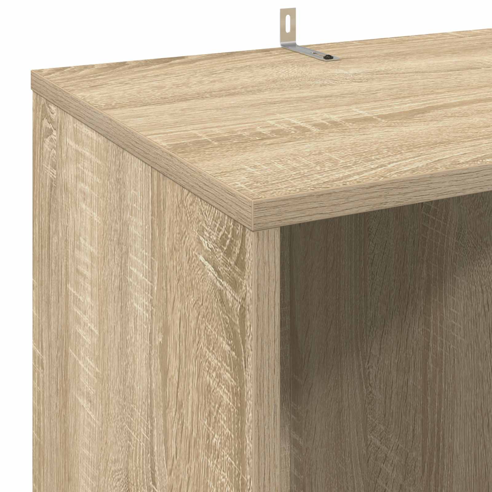 vidaXL Szafka na płyty winylowe dąb Sonoma 44,5 x 36,5 x 74,5 cm