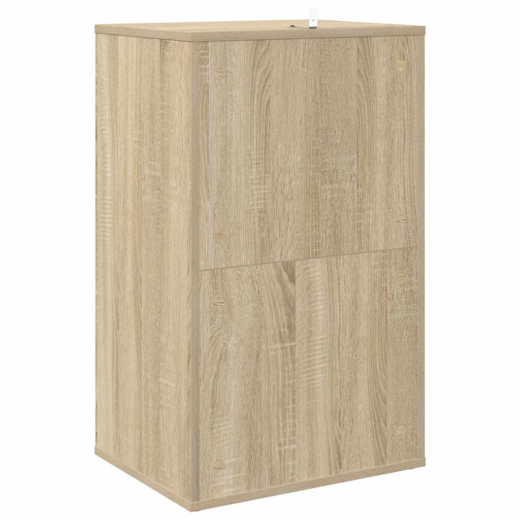 vidaXL Szafka na płyty winylowe dąb Sonoma 44,5 x 36,5 x 74,5 cm