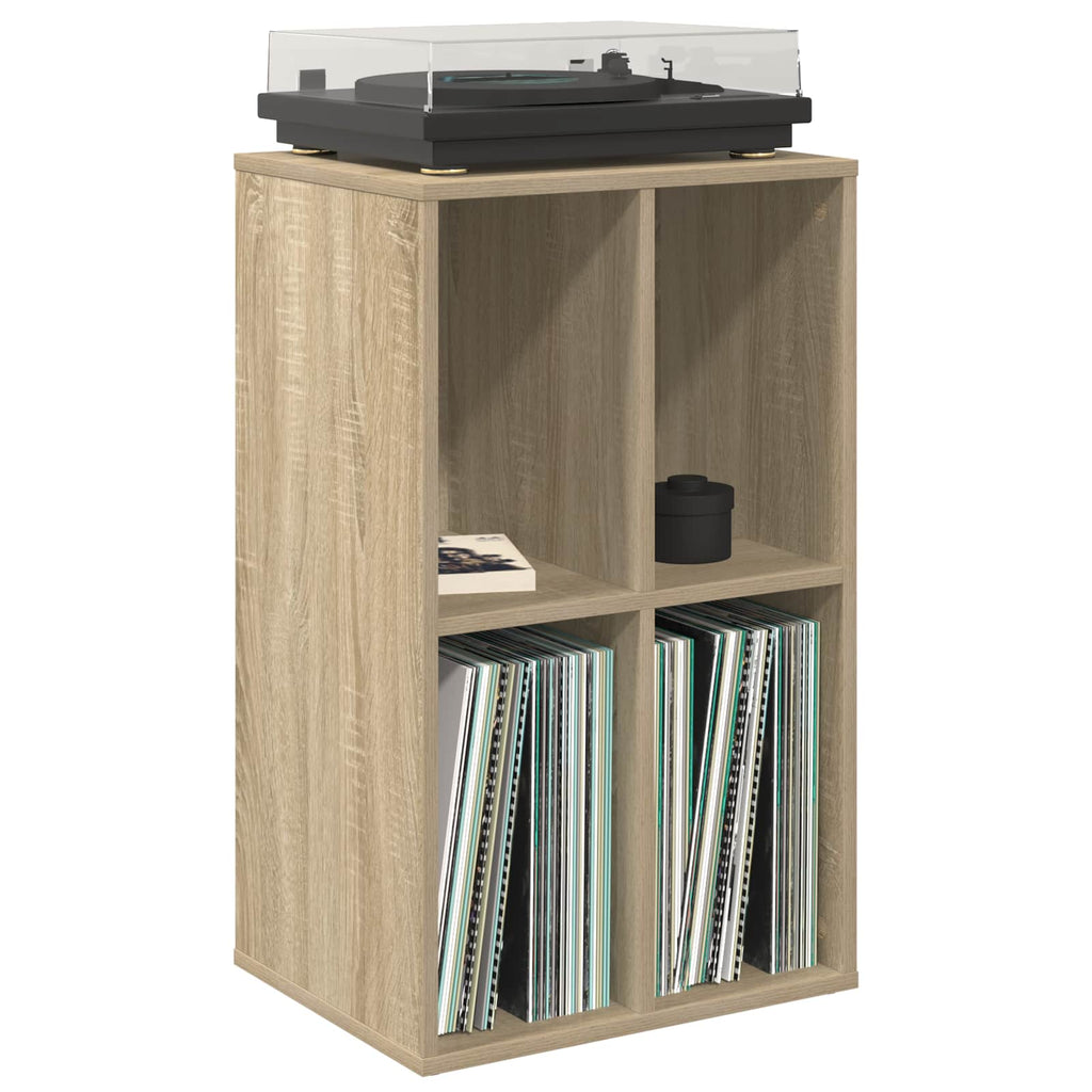 vidaXL Szafka na płyty winylowe dąb Sonoma 44,5 x 36,5 x 74,5 cm