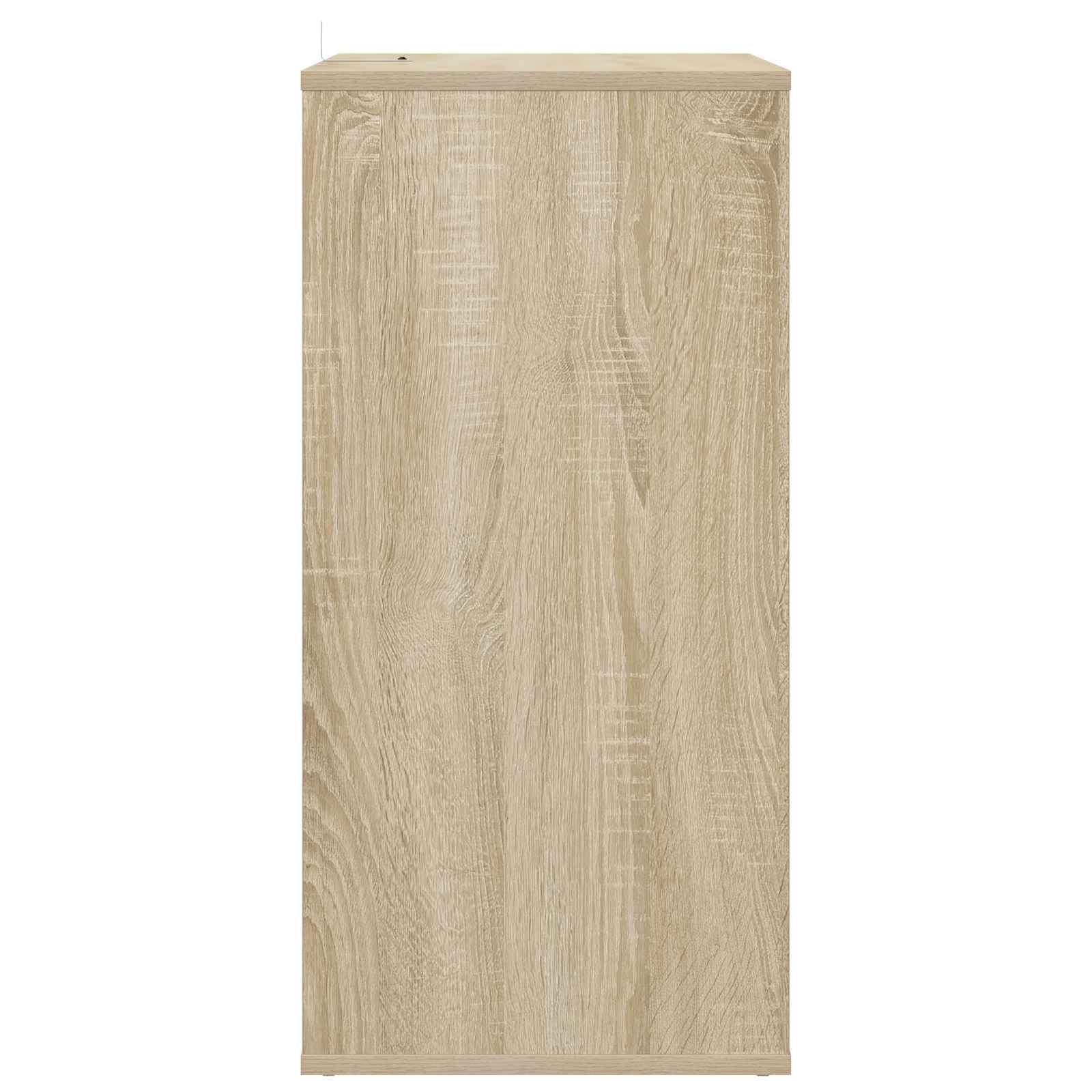 vidaXL Szafka na płyty winylowe dąb Sonoma 44,5 x 36,5 x 74,5 cm
