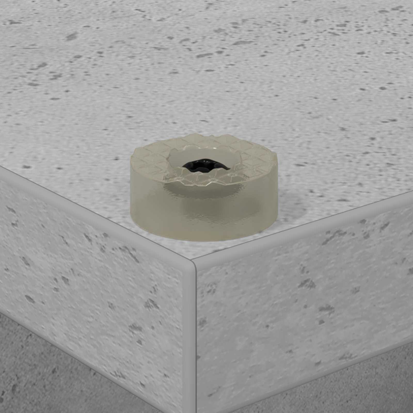 vidaXL Szafka na płyty winylowe Betonowy szary 44,5 x 36,5 x 74,5 cm