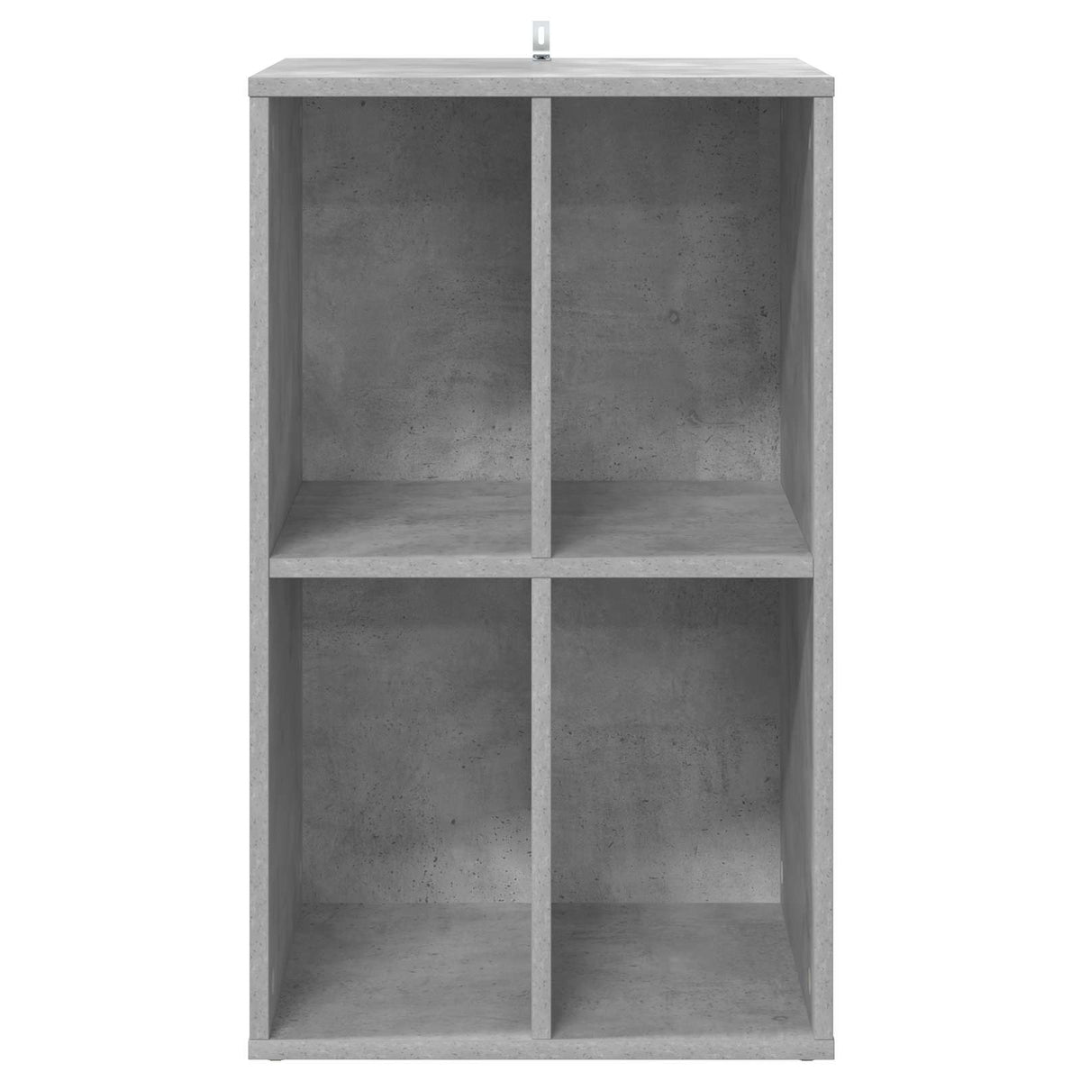 vidaXL Szafka na płyty winylowe Betonowy szary 44,5 x 36,5 x 74,5 cm