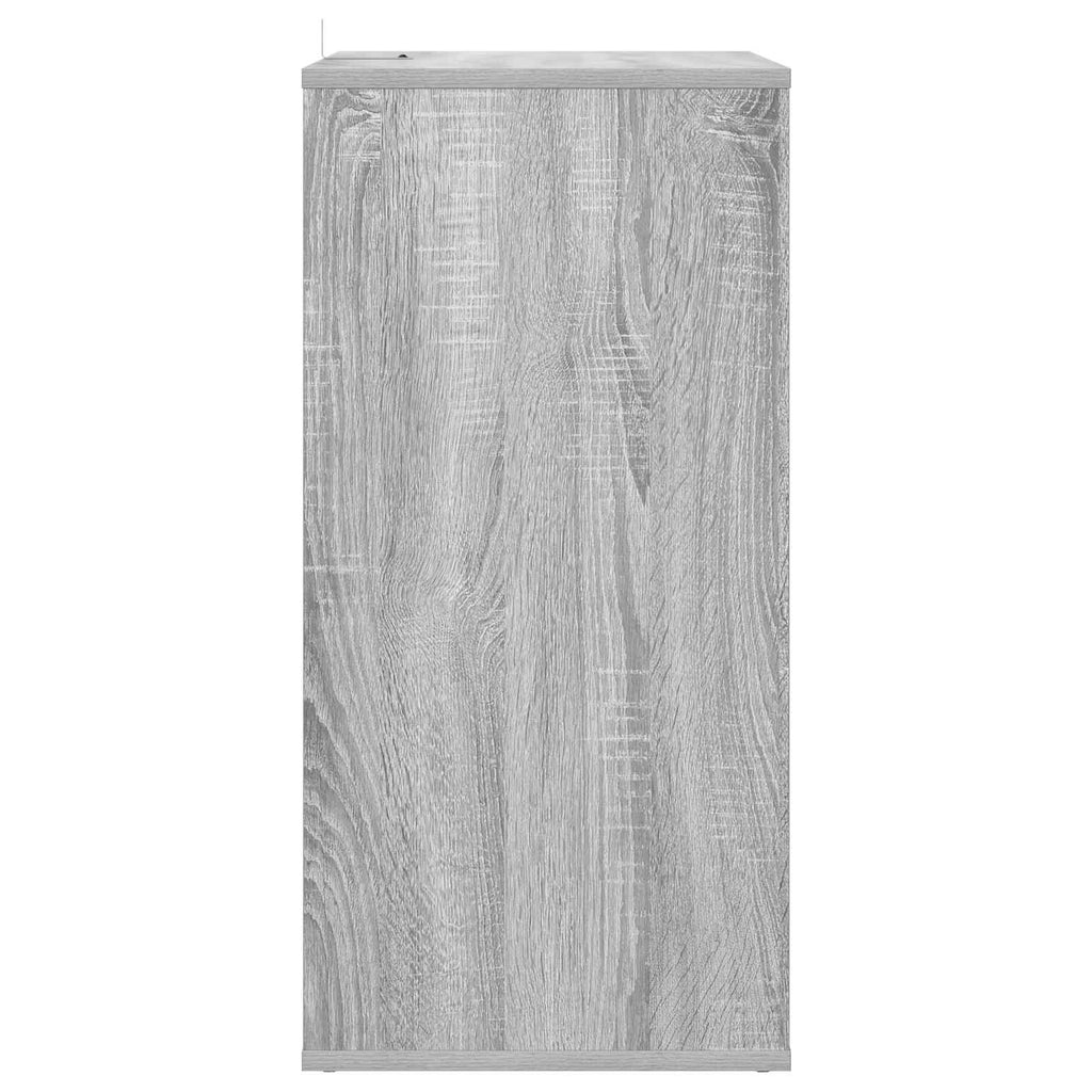 vidaXL Szafka na płyty winylowe Szary Sonoma 44,5 x 36,5 x 74,5 cm