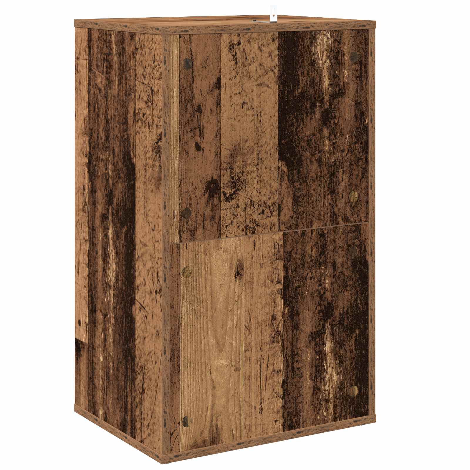 vidaXL Szafka na płyty winylowe Stare drewno 44,5 x 36,5 x 74,5 cm