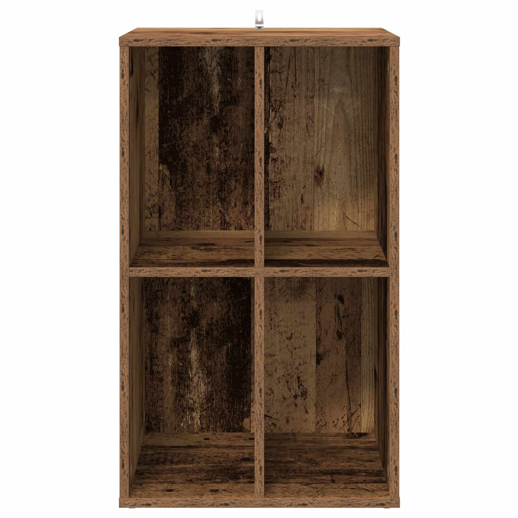 vidaXL Szafka na płyty winylowe Stare drewno 44,5 x 36,5 x 74,5 cm