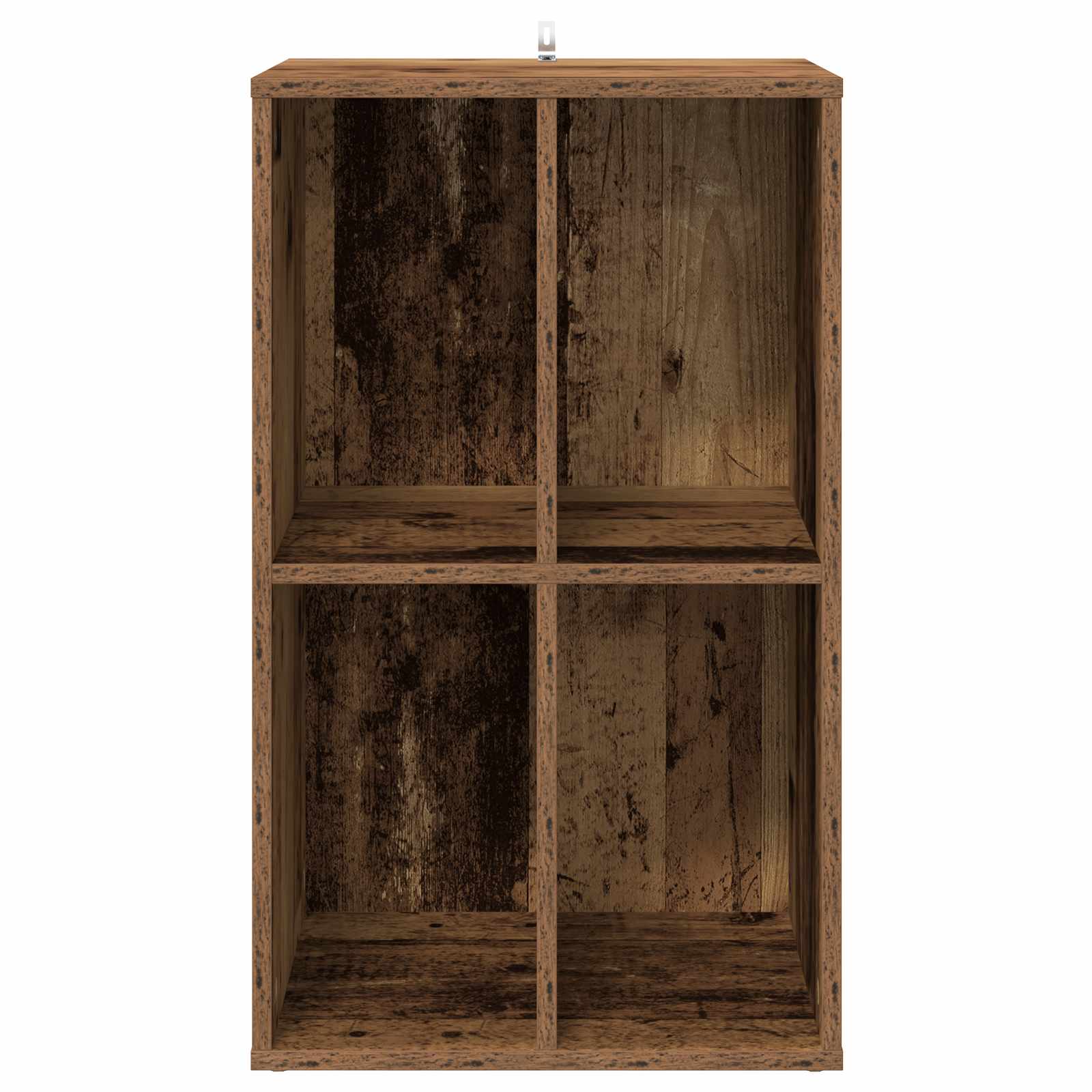 vidaXL Szafka na płyty winylowe Stare drewno 44,5 x 36,5 x 74,5 cm