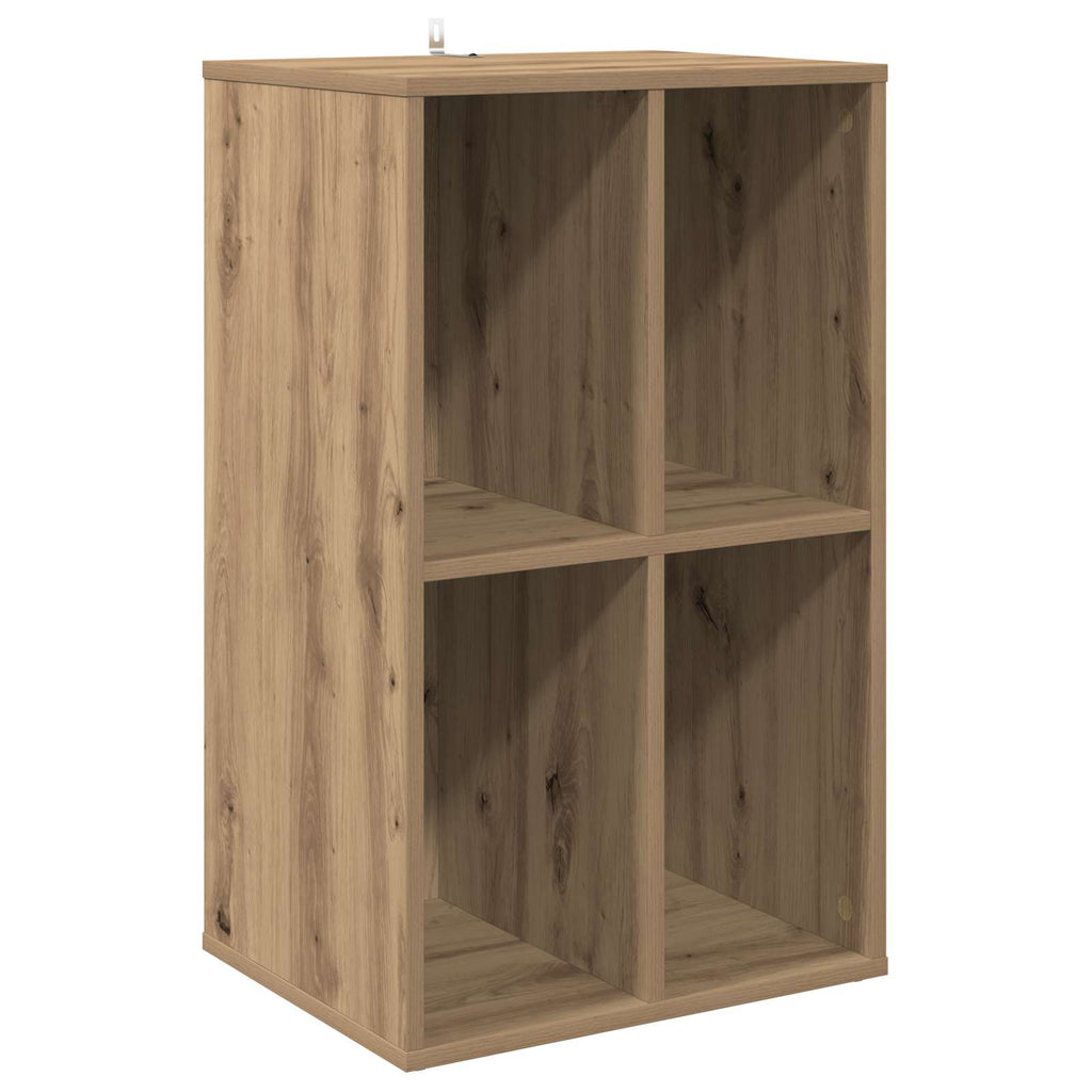 vidaXL Szafka na płyty winylowe Dąb artisan 44,5 x 36,5 x 74,5 cm