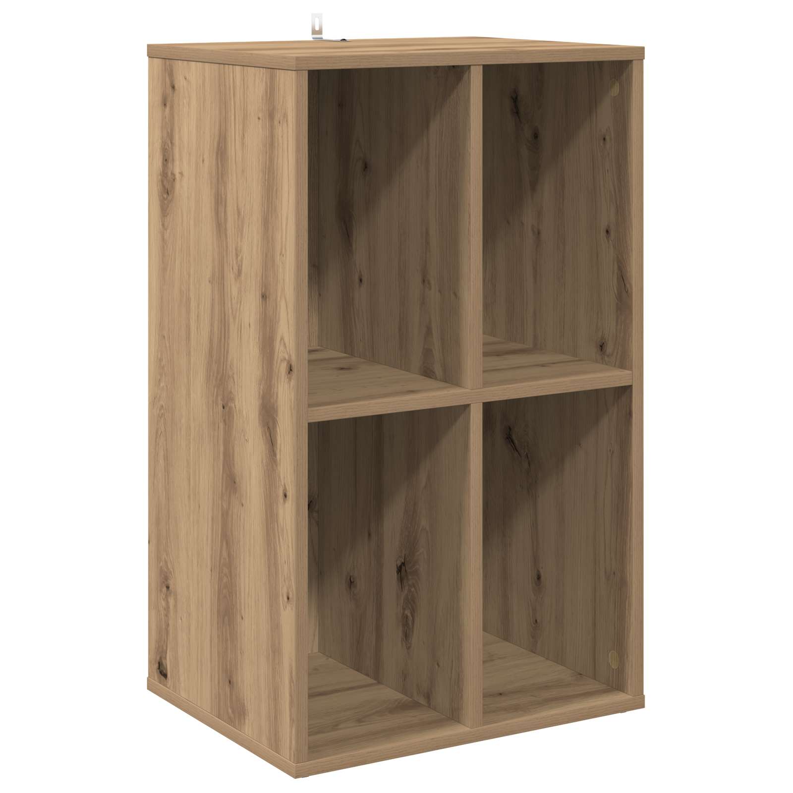 vidaXL Szafka na płyty winylowe Dąb artisan 44,5 x 36,5 x 74,5 cm