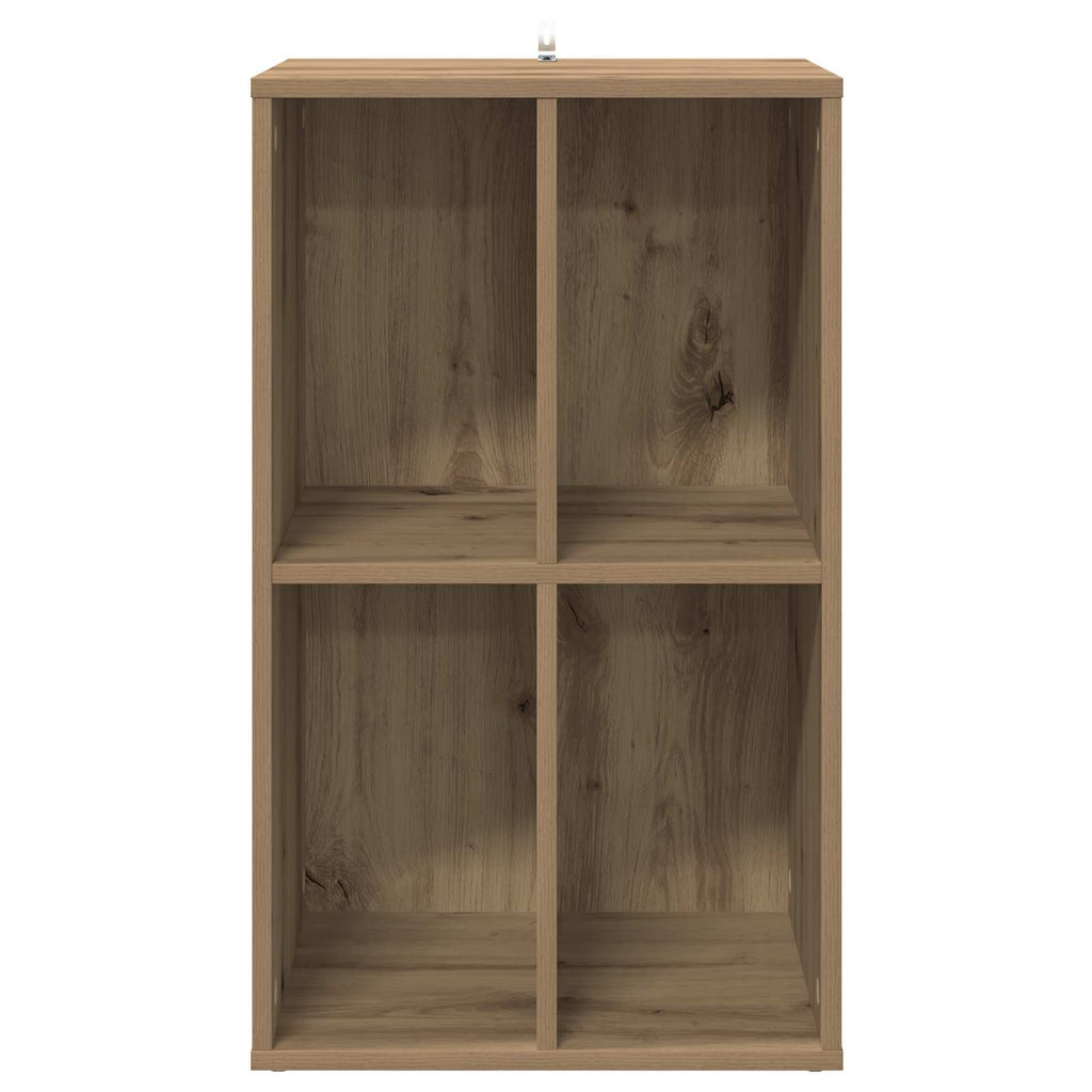 vidaXL Szafka na płyty winylowe Dąb artisan 44,5 x 36,5 x 74,5 cm