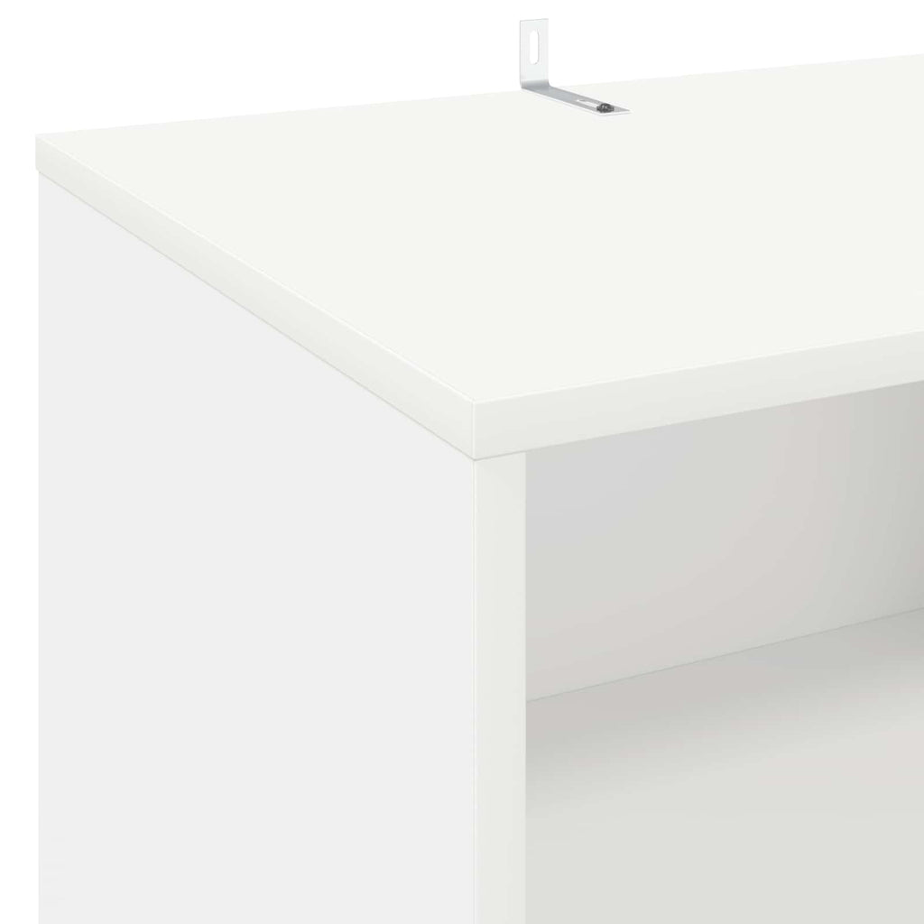 vidaXL Stojak na gramofon Biały 47 x 39,5 x 74,5 cm